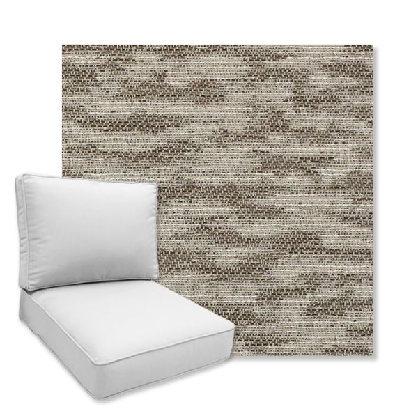 Picture of Seascape Peat | Universal Deep Seating Outdoor Cushions SIZE C