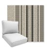 Picture of Soulmate Charcoal | Universal Deep Seating Outdoor Cushions SIZE C