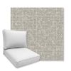 Picture of Static Pebble | Universal Deep Seating Outdoor Cushions SIZE C