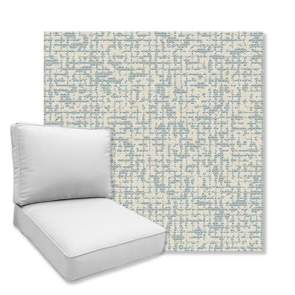 Picture of Static Sky | Universal Deep Seating Outdoor Cushions SIZE C