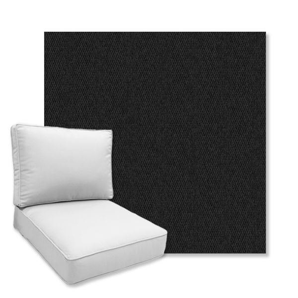 Picture of Canvas Black | Universal Deep Seating Outdoor Cushions SIZE D