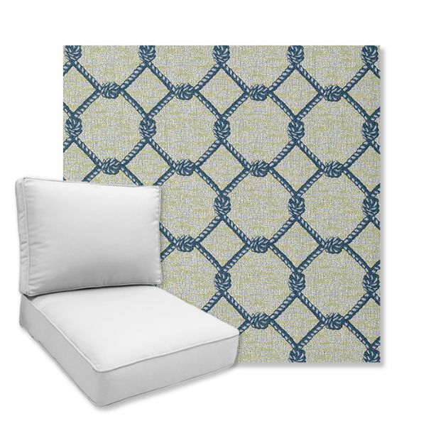 Picture of Cape Cod Mermaid | Universal Deep Seating Outdoor Cushions SIZE D