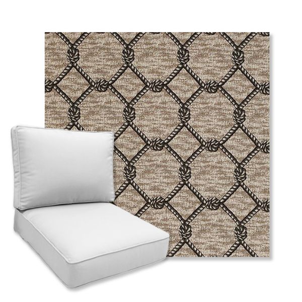 Picture of Cape Cod Umber | Universal Deep Seating Outdoor Cushions SIZE D