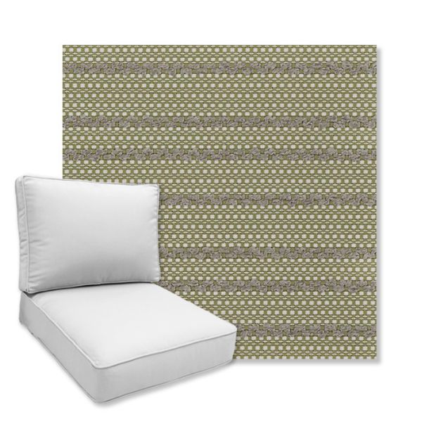 Picture of Cavo Sage | Universal Deep Seating Outdoor Cushions SIZE D