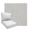 Picture of Coastline Silver | Universal Deep Seating Outdoor Cushions SIZE D