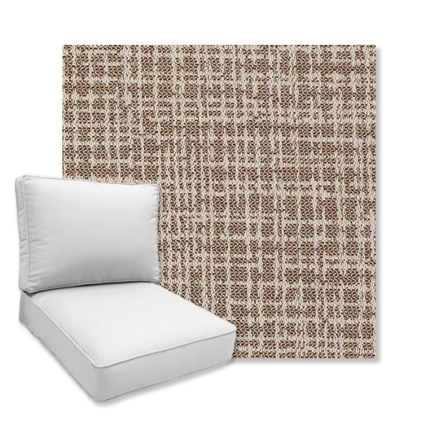 Picture of Cortez Bark | Universal Deep Seating Outdoor Cushions SIZE D