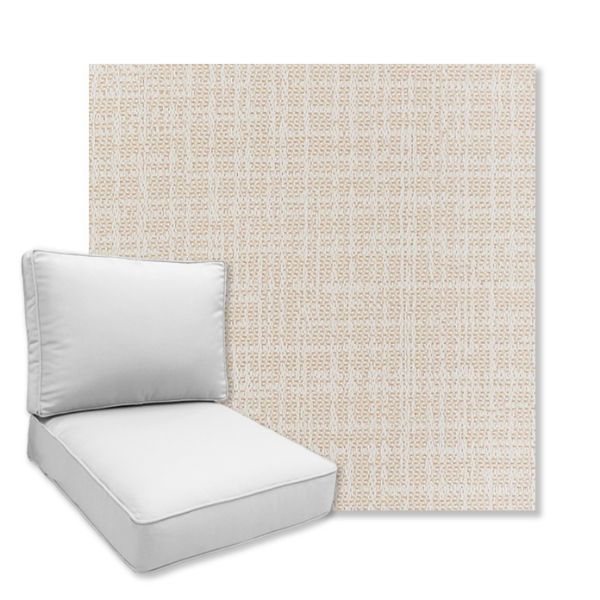 Picture of Cortez Ecru | Universal Deep Seating Outdoor Cushions SIZE D