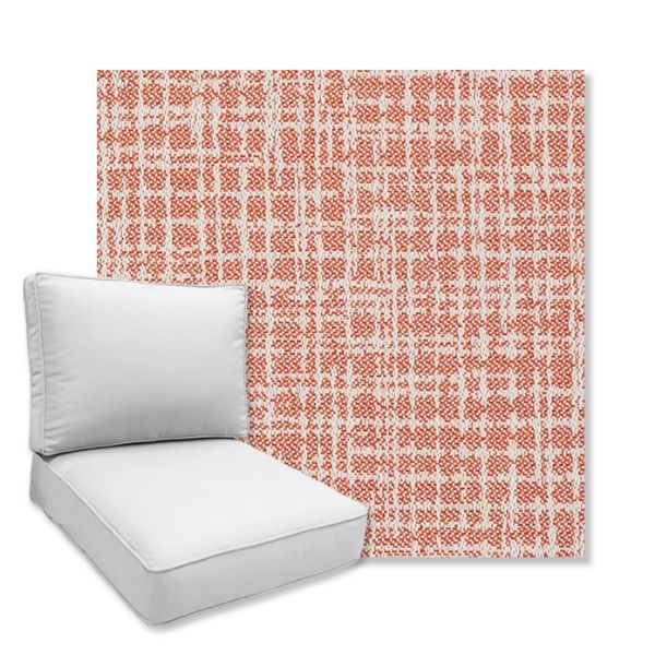 Picture of Cortez Salsa | Universal Deep Seating Outdoor Cushions SIZE D
