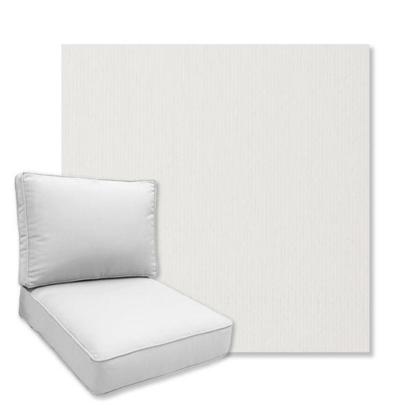 Picture of Crew Snow | Universal Deep Seating Outdoor Cushions SIZE D