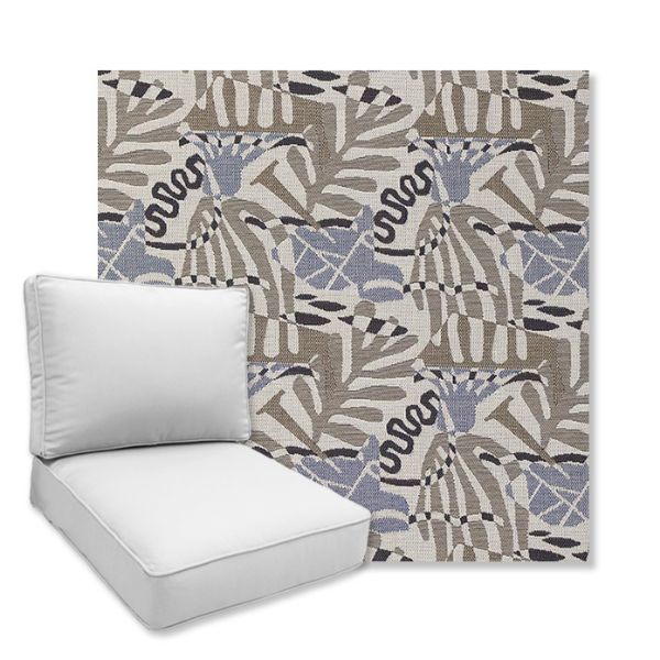 Picture of Fantasy Driftwood | Universal Deep Seating Outdoor Cushions SIZE D
