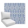 Picture of Folklore Lotus | Universal Deep Seating Outdoor Cushions SIZE D