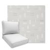 Picture of Jot Dot Chrome | Universal Deep Seating Outdoor Cushions SIZE D