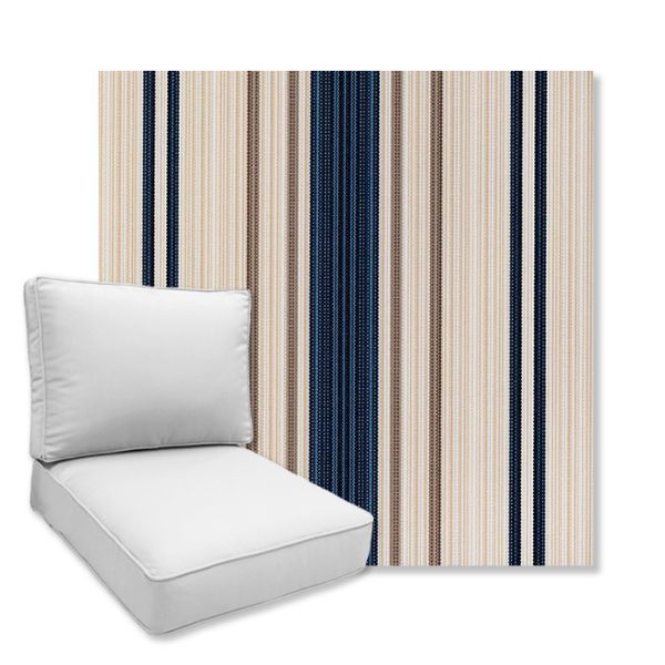 Picture of Marisol Baltic | Universal Deep Seating Outdoor Cushions SIZE D