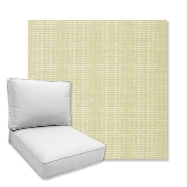 Picture of Moonbeam Basil | Universal Deep Seating Outdoor Cushions SIZE D