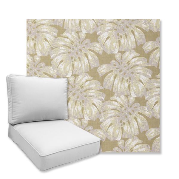 Picture of Palm Basil | Universal Deep Seating Outdoor Cushions SIZE D