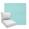 Picture of Plateau Aqua | Universal Deep Seating Outdoor Cushions SIZE D