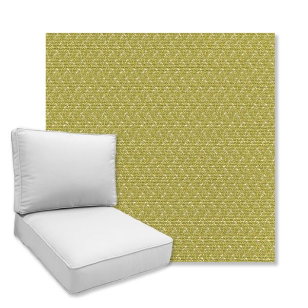 Picture of Samba Basil | Universal Deep Seating Outdoor Cushions SIZE D