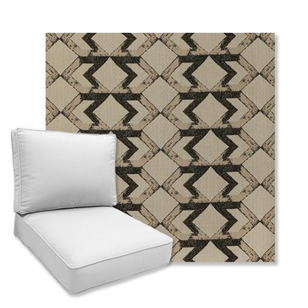 Picture of Saxon Almond | Universal Deep Seating Outdoor Cushions SIZE D