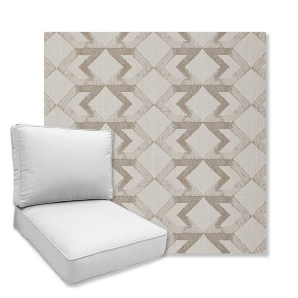 Picture of Saxon Linen | Universal Deep Seating Outdoor Cushions SIZE D