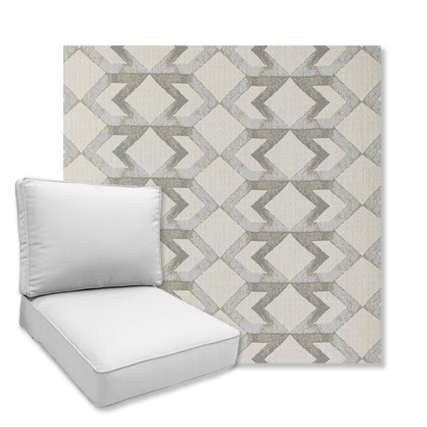 Picture of Saxon Smoke | Universal Deep Seating Outdoor Cushions SIZE D