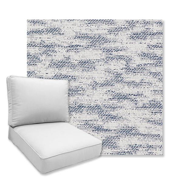 Picture of Seascape Sailor | Universal Deep Seating Outdoor Cushions SIZE D