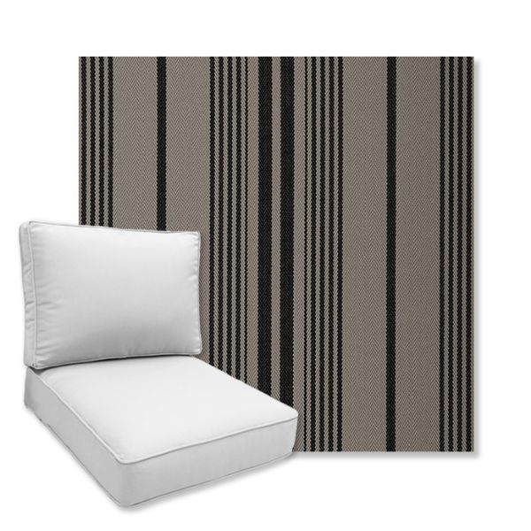 Picture of Wellfleet Steel | Universal Deep Seating Outdoor Cushions SIZE D