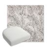 Picture of Calm Graphite | Bullnose Contoured Wicker Chair Cushion - Sunbrella© Fabric