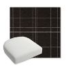 Picture of Camper Boulder | Bullnose Contoured Wicker Chair Cushion - Sunbrella© Fabric