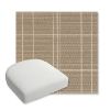 Picture of Camper Meadow | Bullnose Contoured Wicker Chair Cushion - Sunbrella© Fabric