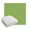 Picture of Canvas Ginkgo | Bullnose Contoured Wicker Chair Cushion - Sunbrella© Fabric
