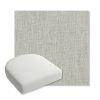 Picture of Canvas Granite | Bullnose Contoured Wicker Chair Cushion - Sunbrella© Fabric