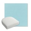 Picture of Canvas Mineral Blue | Bullnose Contoured Wicker Chair Cushion - Sunbrella© Fabric