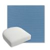 Picture of Canvas Sapphire Blue | Bullnose Contoured Wicker Chair Cushion - Sunbrella© Fabric