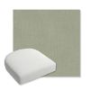 Picture of Canvas Seasalt | Bullnose Contoured Wicker Chair Cushion - Sunbrella© Fabric