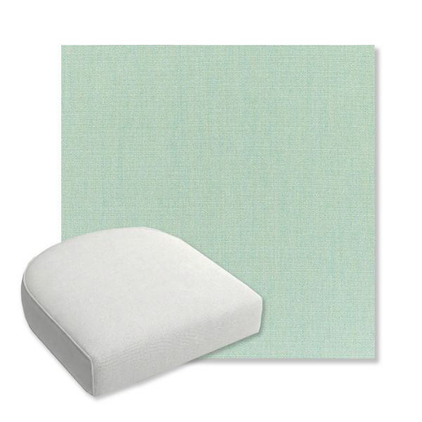 Picture of Canvas Spa | Bullnose Contoured Wicker Chair Cushion - Sunbrella© Fabric