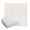 Picture of Carlo Sand | Bullnose Contoured Wicker Chair Cushion - Sunbrella© Fabric