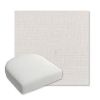 Picture of Cassava White | Bullnose Contoured Wicker Chair Cushion - Sunbrella© Fabric