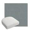 Picture of Cast Seaglass | Bullnose Contoured Wicker Chair Cushion - Sunbrella© Fabric