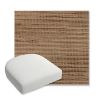 Picture of Charmer Wren | Bullnose Contoured Wicker Chair Cushion - Sunbrella© Fabric