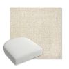 Picture of Chartres Cloud | Bullnose Contoured Wicker Chair Cushion - Sunbrella© Fabric