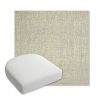 Picture of Chartres Pebble | Bullnose Contoured Wicker Chair Cushion - Sunbrella© Fabric