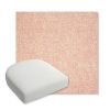 Picture of Chartres Rose | Bullnose Contoured Wicker Chair Cushion - Sunbrella© Fabric