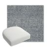 Picture of Chartres Storm | Bullnose Contoured Wicker Chair Cushion - Sunbrella© Fabric