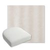 Picture of Clock Out Cloud | Bullnose Contoured Wicker Chair Cushion - Sunbrella© Fabric