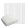 Picture of Compose Linen | Bullnose Contoured Wicker Chair Cushion - Sunbrella© Fabric