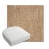 Picture of Crush Camel | Bullnose Contoured Wicker Chair Cushion - Sunbrella© Fabric