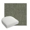 Picture of Dither Fern | Bullnose Contoured Wicker Chair Cushion - Sunbrella© Fabric
