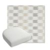 Picture of Dream Dune | Bullnose Contoured Wicker Chair Cushion - Sunbrella© Fabric