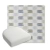 Picture of Dream Mist | Bullnose Contoured Wicker Chair Cushion - Sunbrella© Fabric