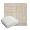Picture of Echo Ash | Bullnose Contoured Wicker Chair Cushion - Sunbrella© Fabric